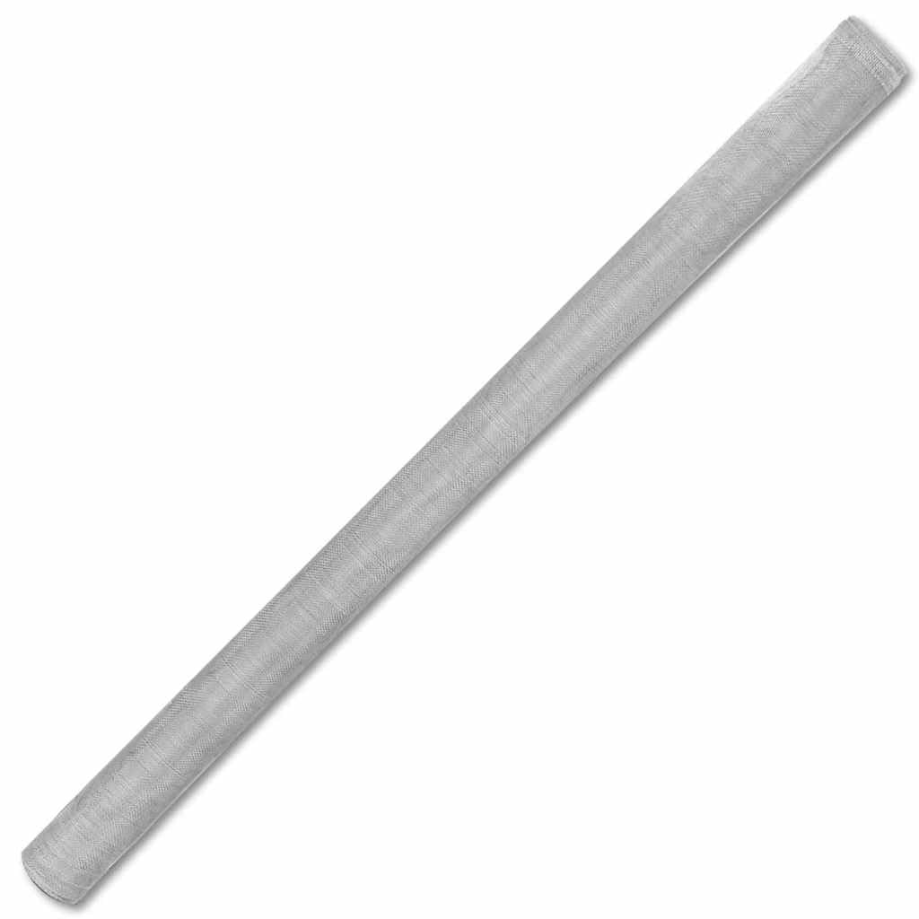 Aluminum Mesh Screen 39.4x196.9 Inches Silver N11260