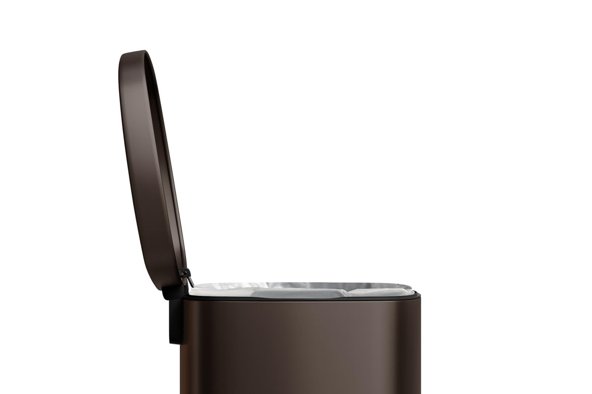 13 Gal 3 Gal Stainless Steel Step Trash Can Combo Set X120