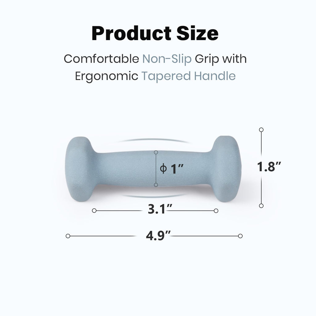Set of 2 Neoprene Coated Hex Dumbbells V9532