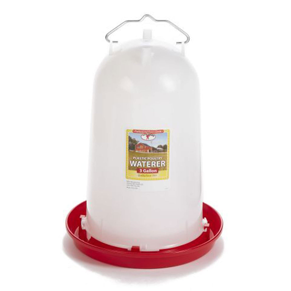 3 Gallon Plastic Gravity Fed Waterer 4-Pack P20693