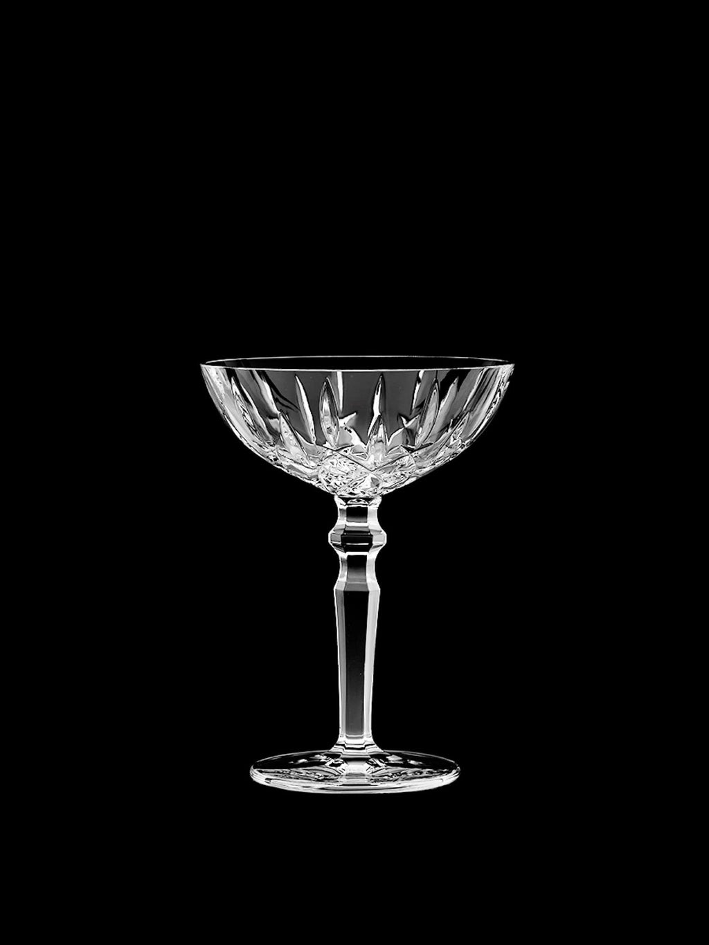 Clear Crystal Cocktail Coupe Glasses, Set of 2 M356815