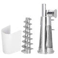 Meat Grinder Attachment for Mixers, White & Silver G310692