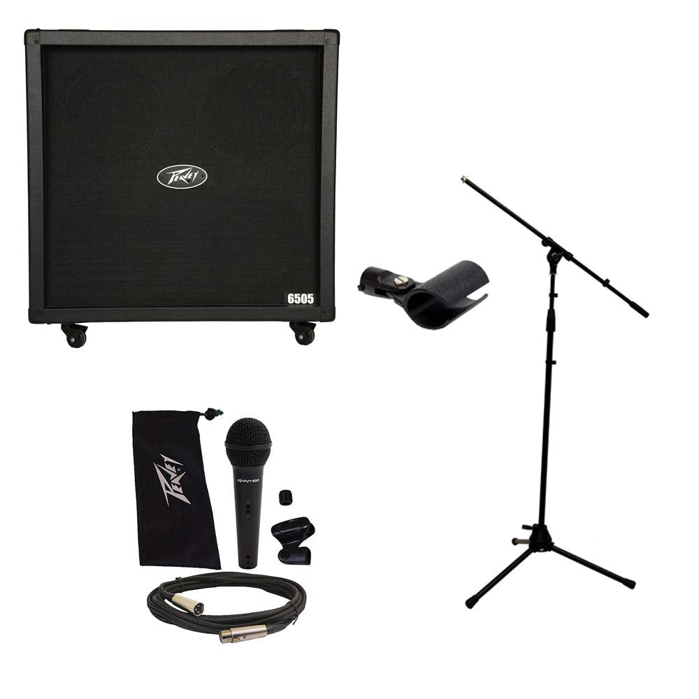 4x12 Guitar Speaker Cabinet with Mic and Stand K749