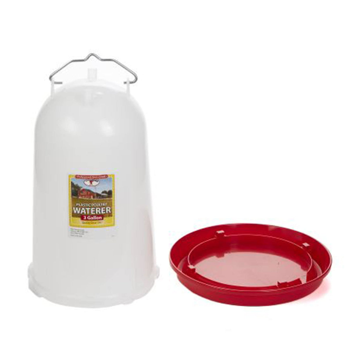 3 Gallon Plastic Gravity Fed Waterer 4-Pack P20693