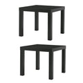 Black End Side Table 2 Pack H31556