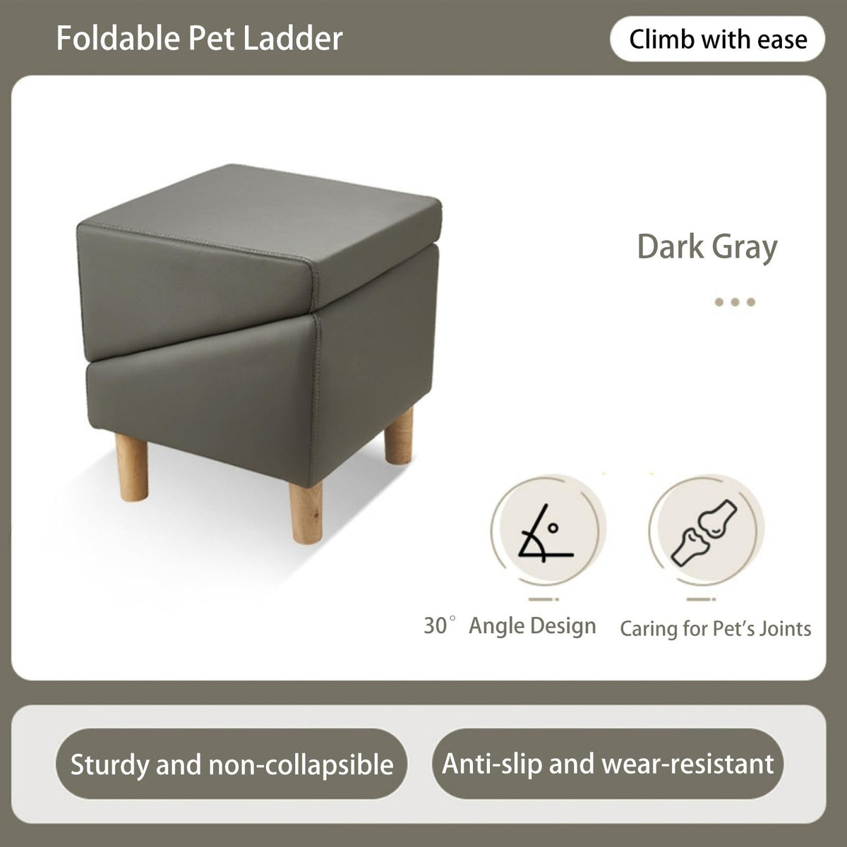 Pet Stairs Small Dog Climbing Ladder Non-Slip Z7116