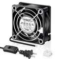 60mm x 25mm Mini Muffin Fan Cooling Axial AC U5094