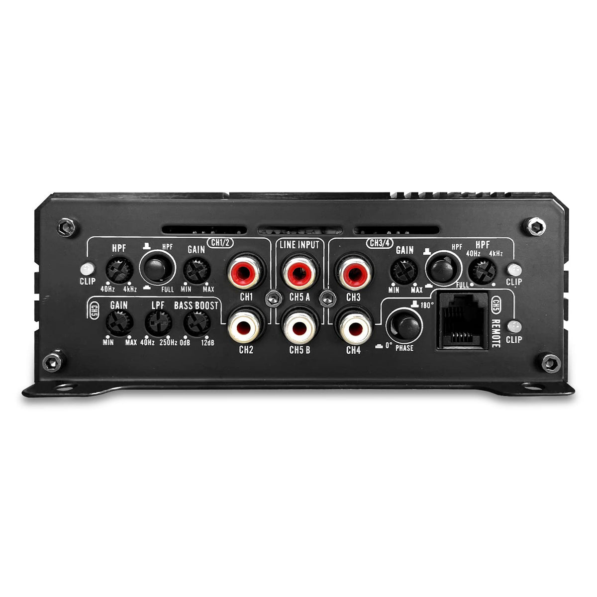 1000 Watt Full-Range Class D 5-Channel Car Amplifier L3926