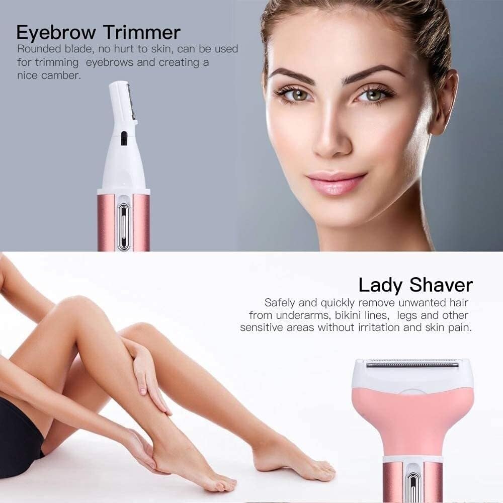 4 in 1 Waterproof Cordless Epilator H5909