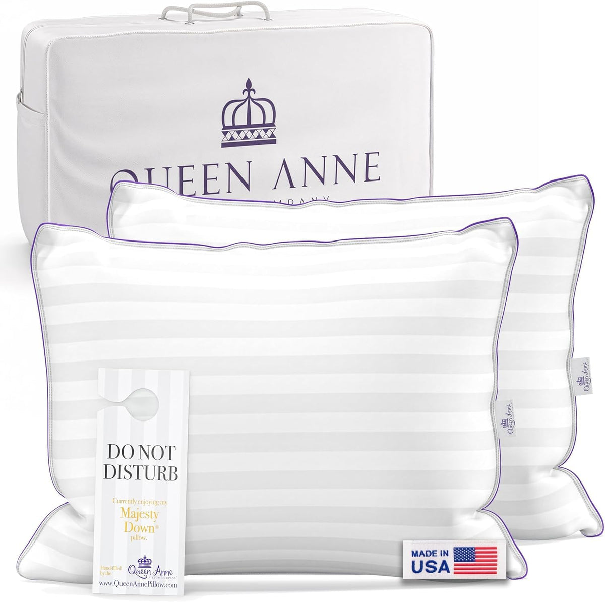 King Size Bed Pillows Set of 2 O3939