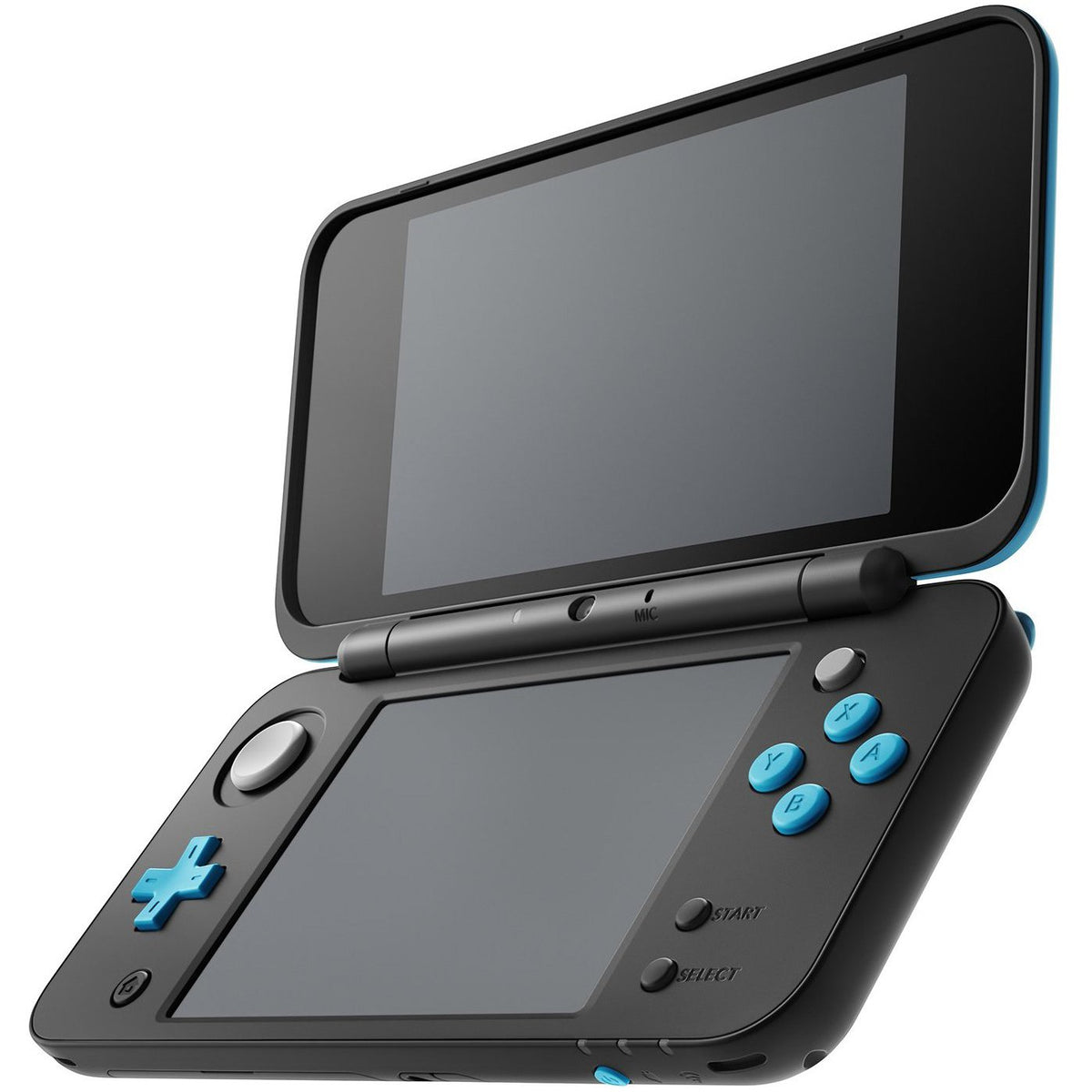 Black Turquoise Handheld Game Console O7945