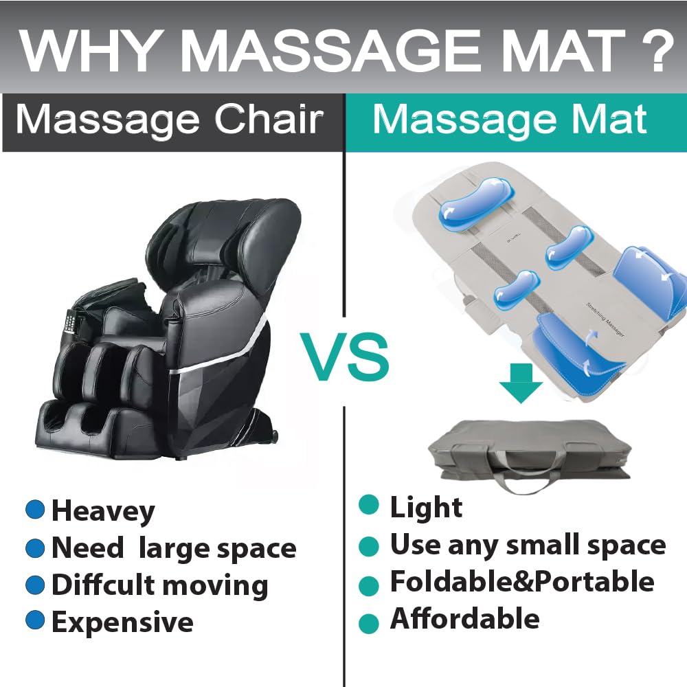 Full Body Stretching Massage Mat with Airbags T23335