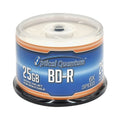 25GB 6X White Inkjet Printable Blu-ray Discs 50-Pack A995674