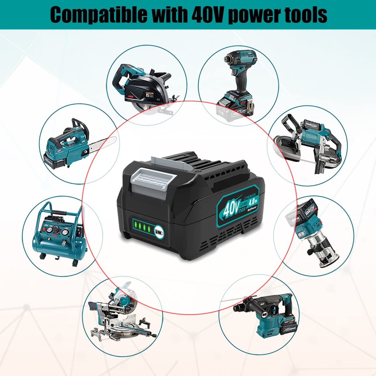 40V 4.0Ah Battery J916268