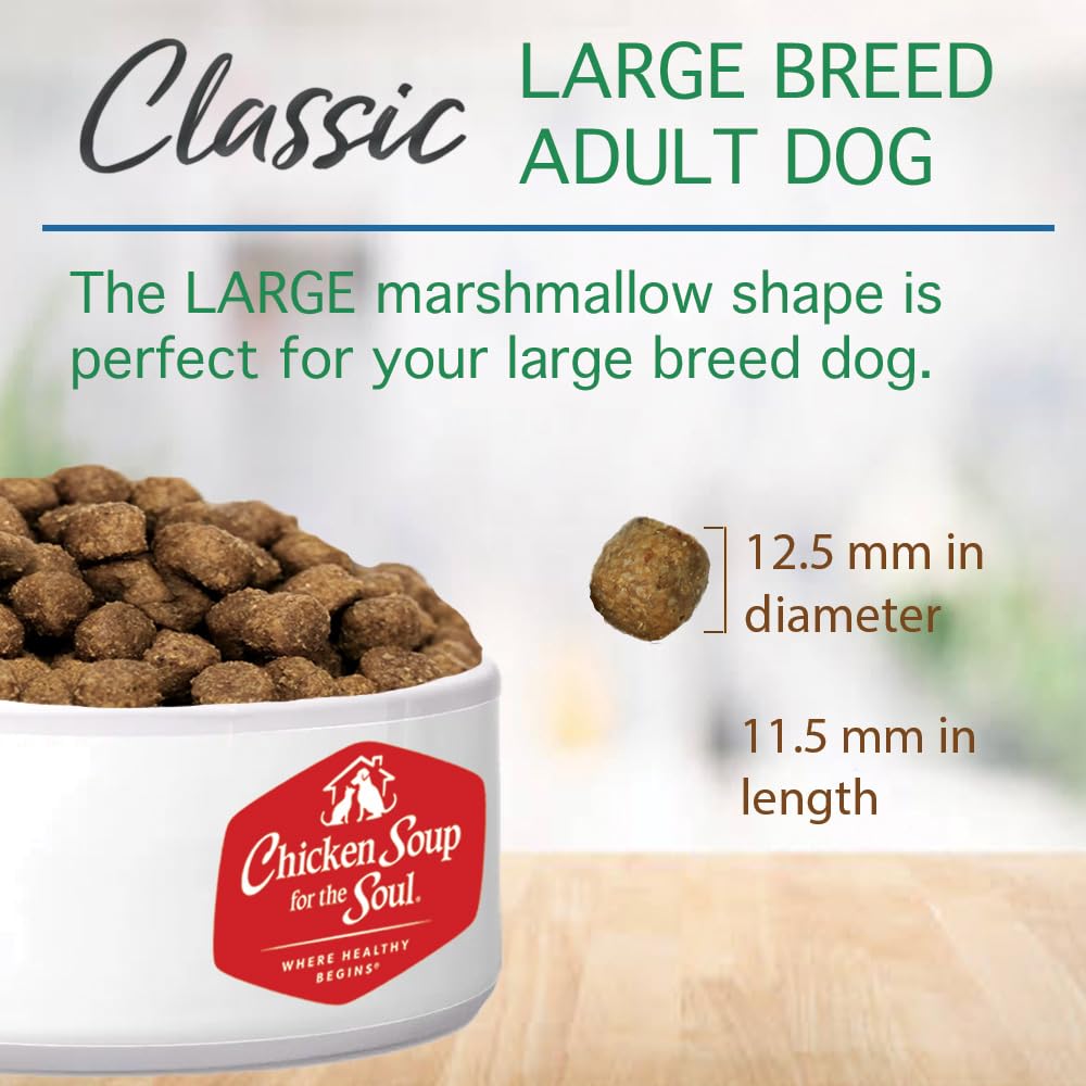 Large Breed Adult Dry Dog Food Chicken Brown Rice Turkey 28lb W1260