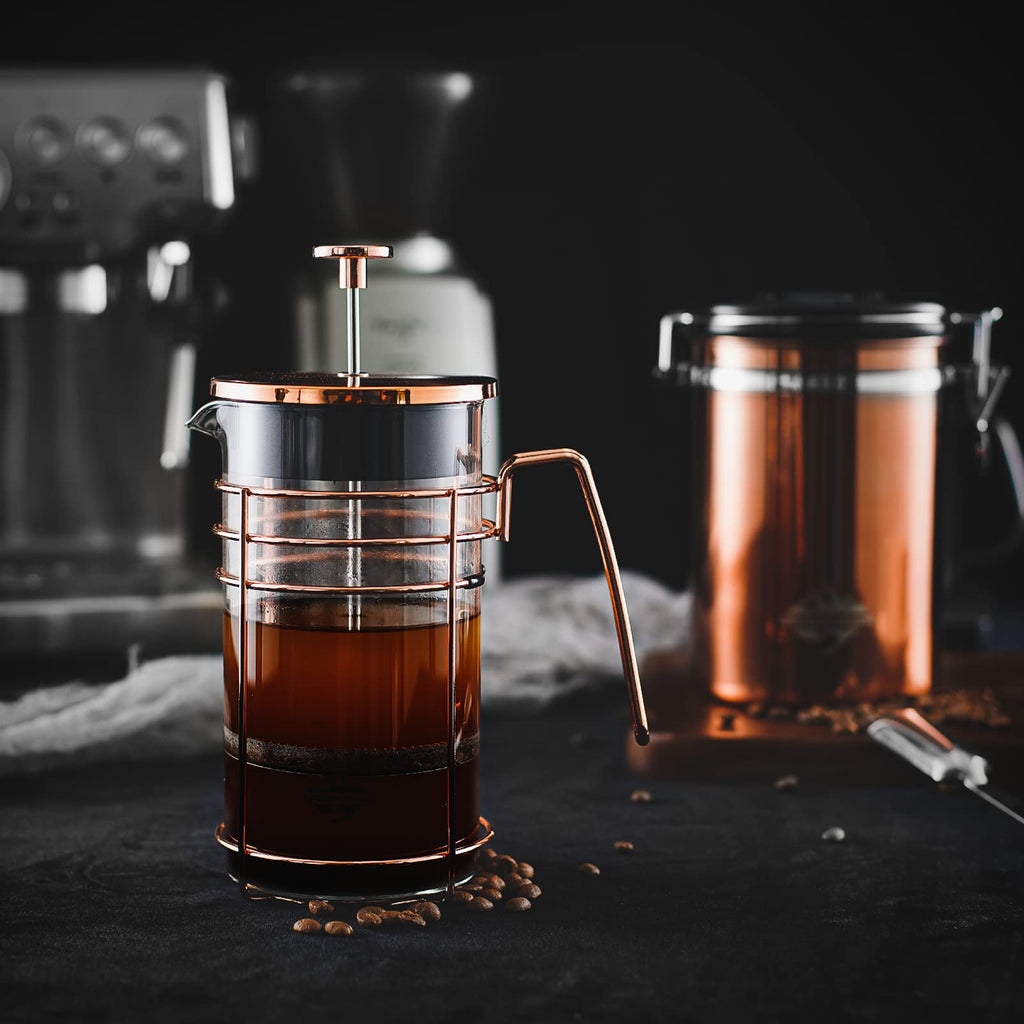 Small Stainless Steel French Coffee Press 34 Ounce J5525