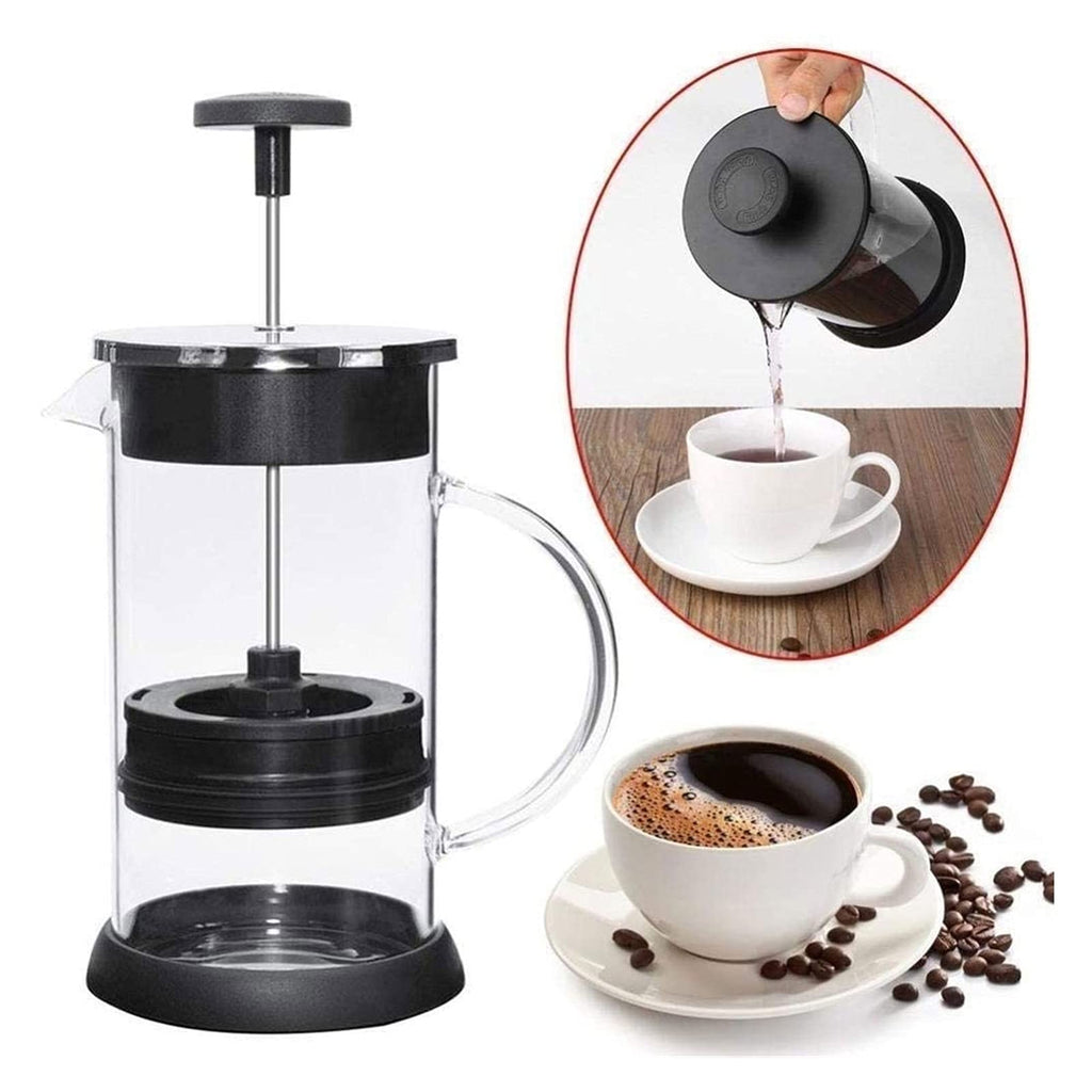 34 Oz Stainless Steel French Coffee Press with Triple Filters Z779014