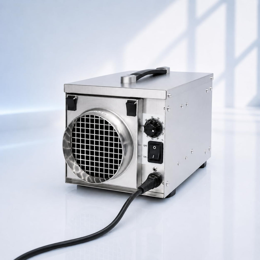 50 Pint Portable Desiccant Dehumidifier Stainless Steel H876