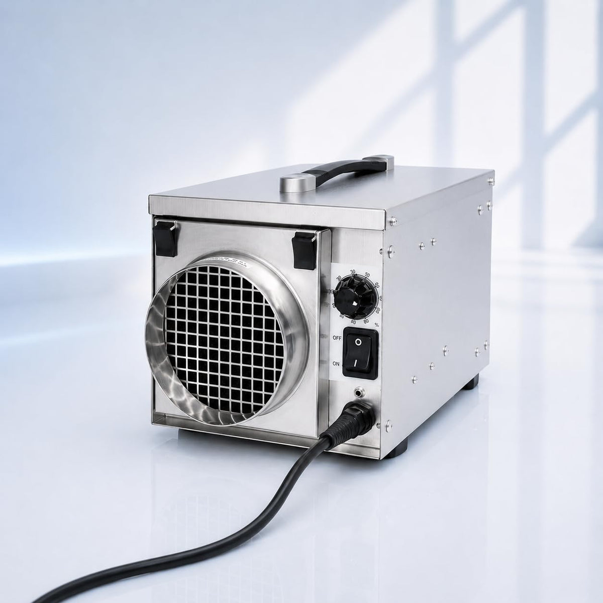 50 Pint Portable Desiccant Dehumidifier Stainless Steel H876