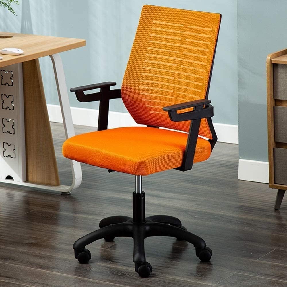 Orange Mesh Ergonomic Office Chair L124