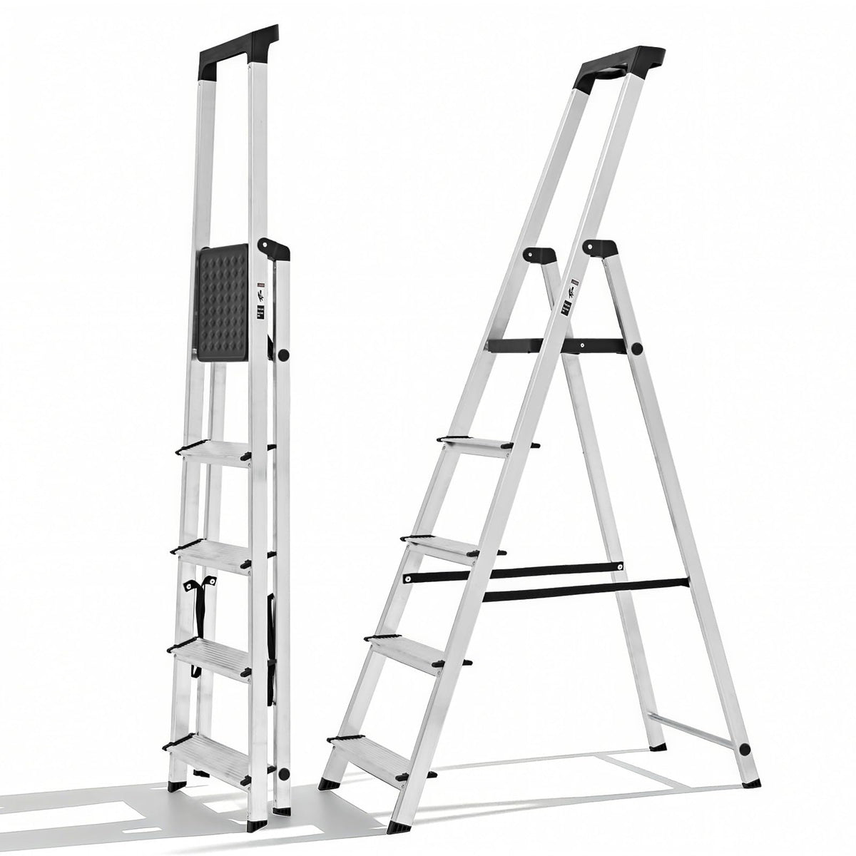 5 Step Aluminum Folding Step Stool B3660