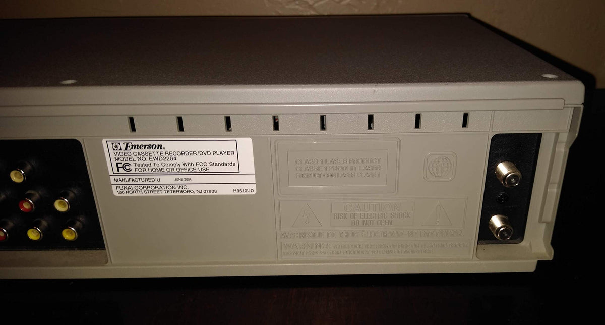 DVD/VCR Combo Player 4 Head D29779