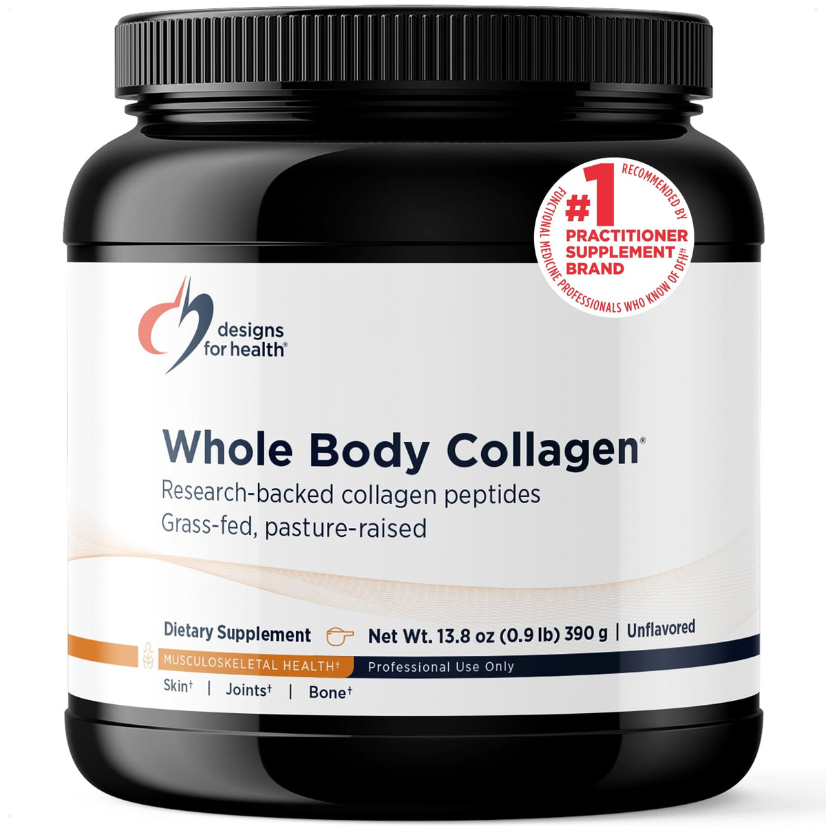 Hydrolyzed Collagen Peptides Powder Unflavored 30 Servings X77212