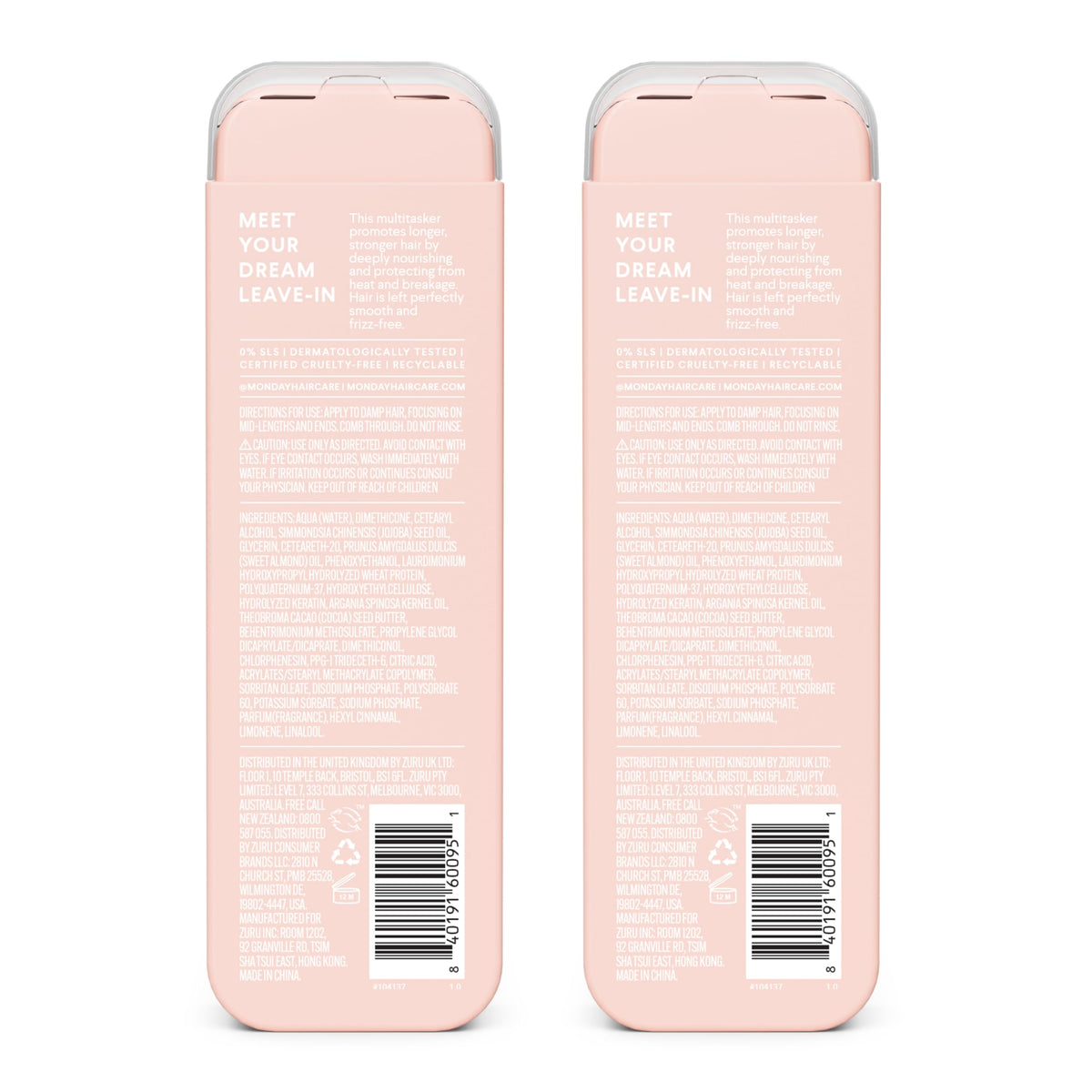 Leave-in Conditioner 5 Oz Dual Pack M67603