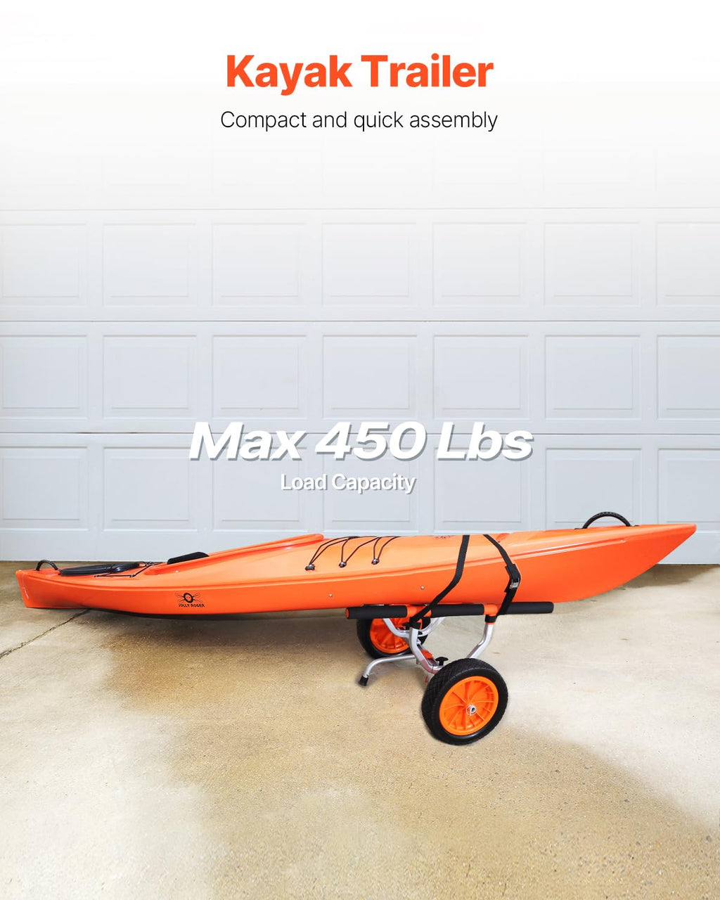 Heavy Duty 450 lbs Kayak Cart M118966