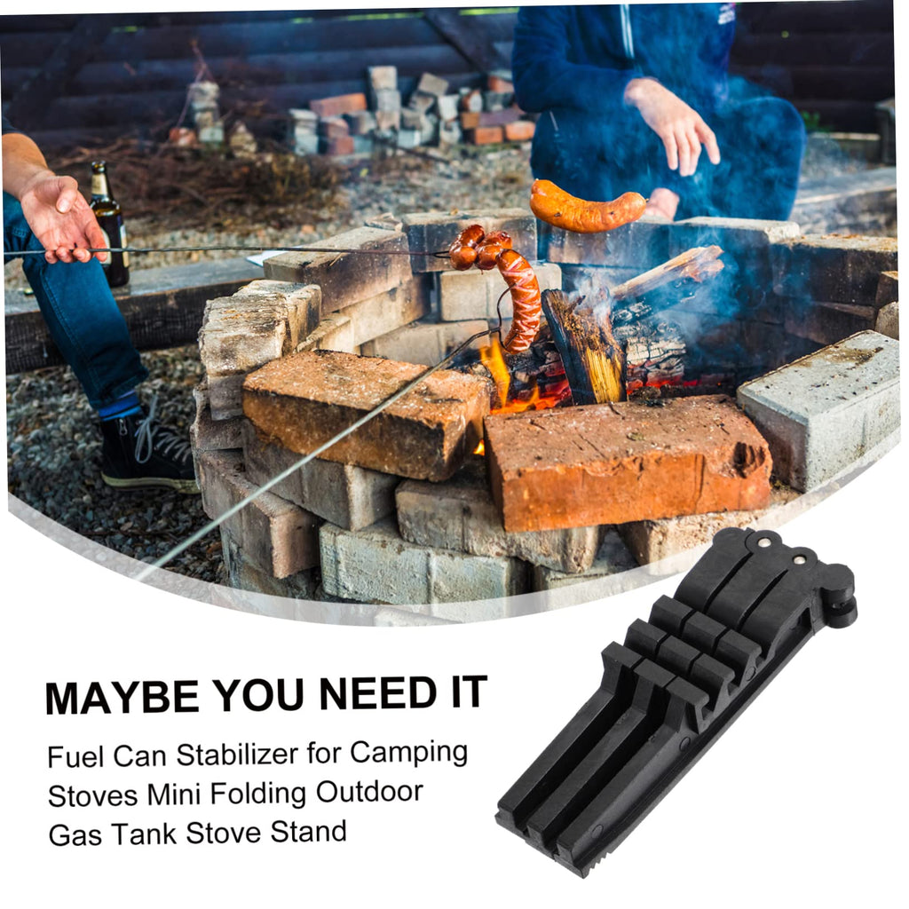Folding Fuel Can Stabilizer Stand for Camping Stoves A498