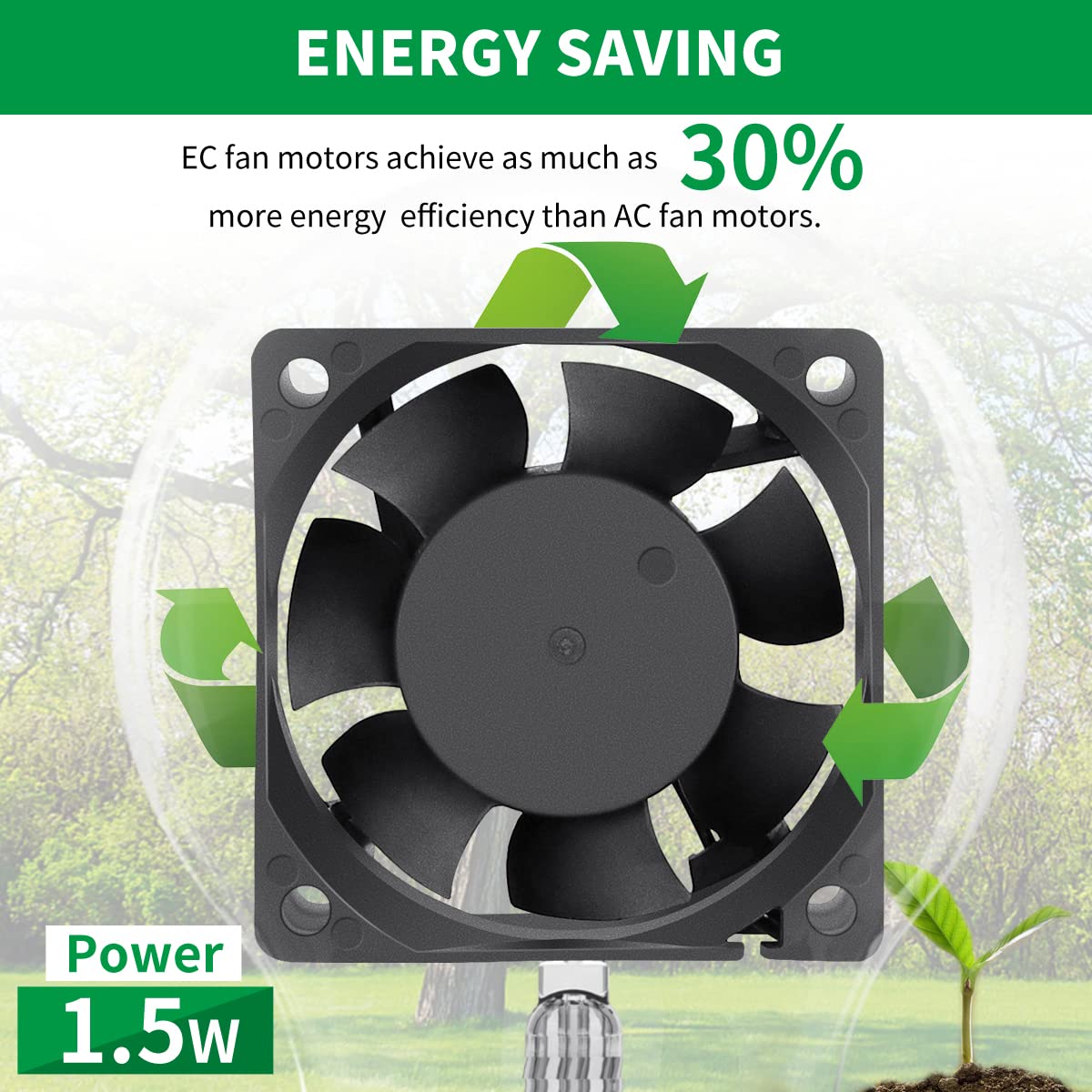 60mm x 25mm Mini Muffin Fan Cooling Axial AC U5094