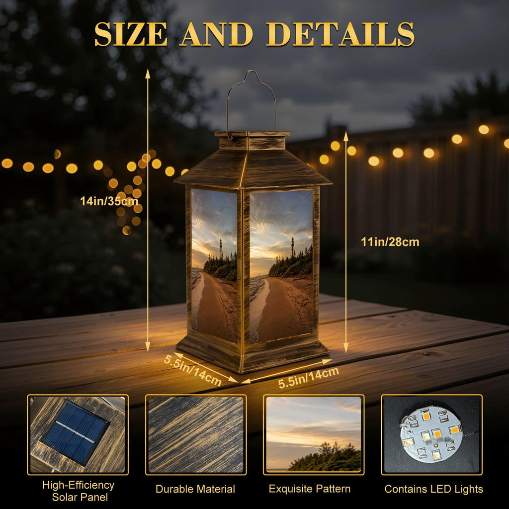 Waterproof LED Solar Lantern Q7225
