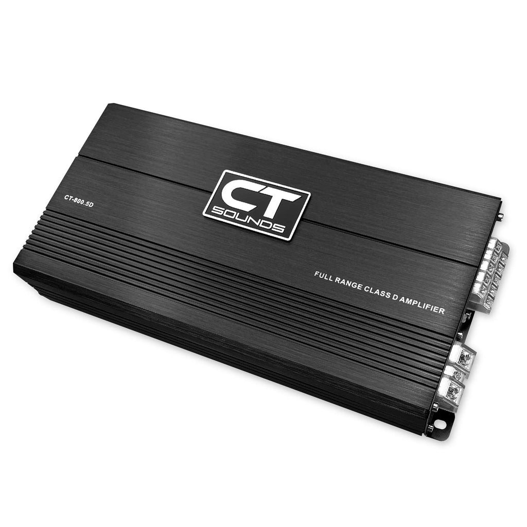 1000 Watt Full-Range Class D 5-Channel Car Amplifier L3926