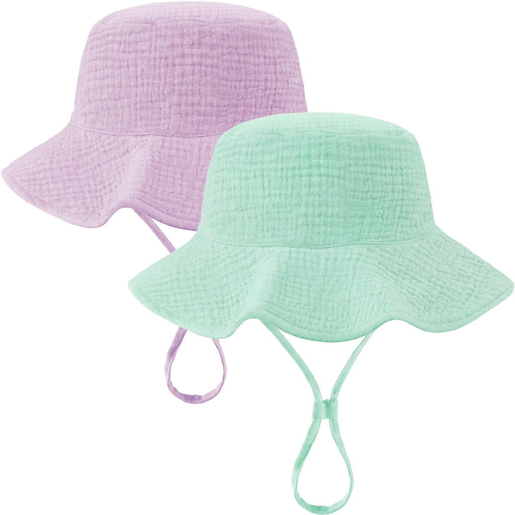 Muslin Baby Sun Hat Bucket Hats B298305