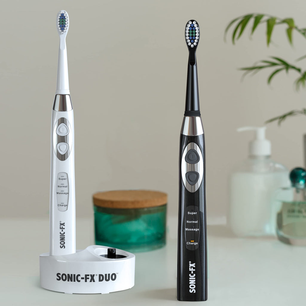 Rechargeable Electric Toothbrush Set with 14 Brush Heads E37323