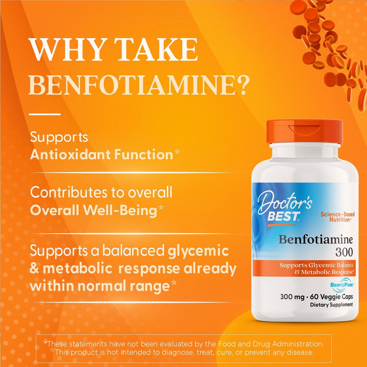 Benfotiamine 300mg Vegan 60 Veggie Caps N59474