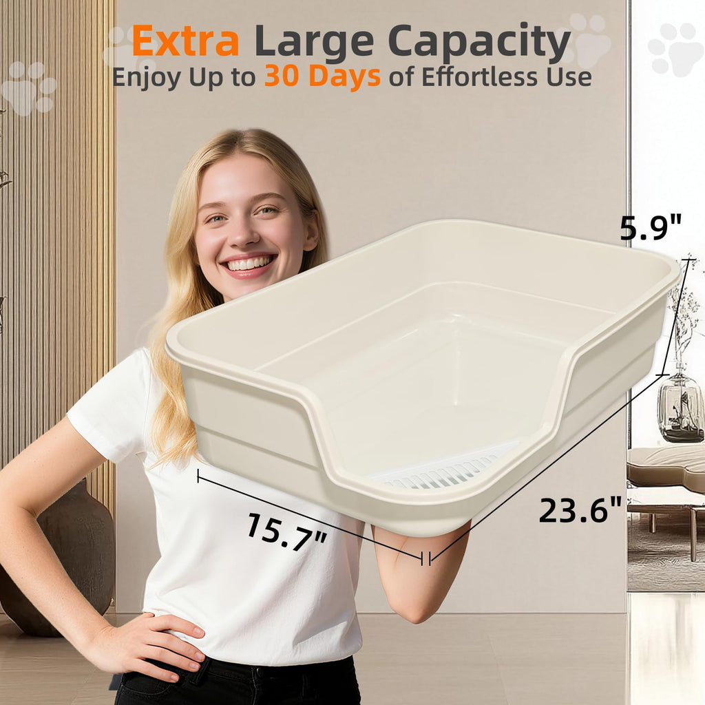 Extra Large Low Entry Cat Litter Box F66143