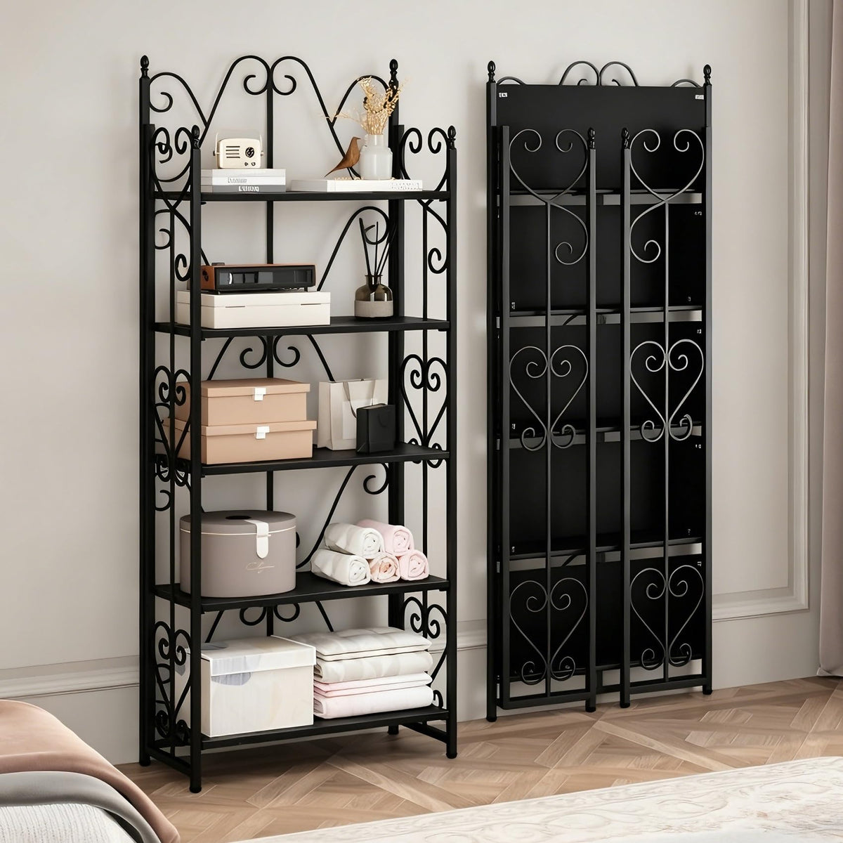 5 Tier Folding Bookshelf C12490
