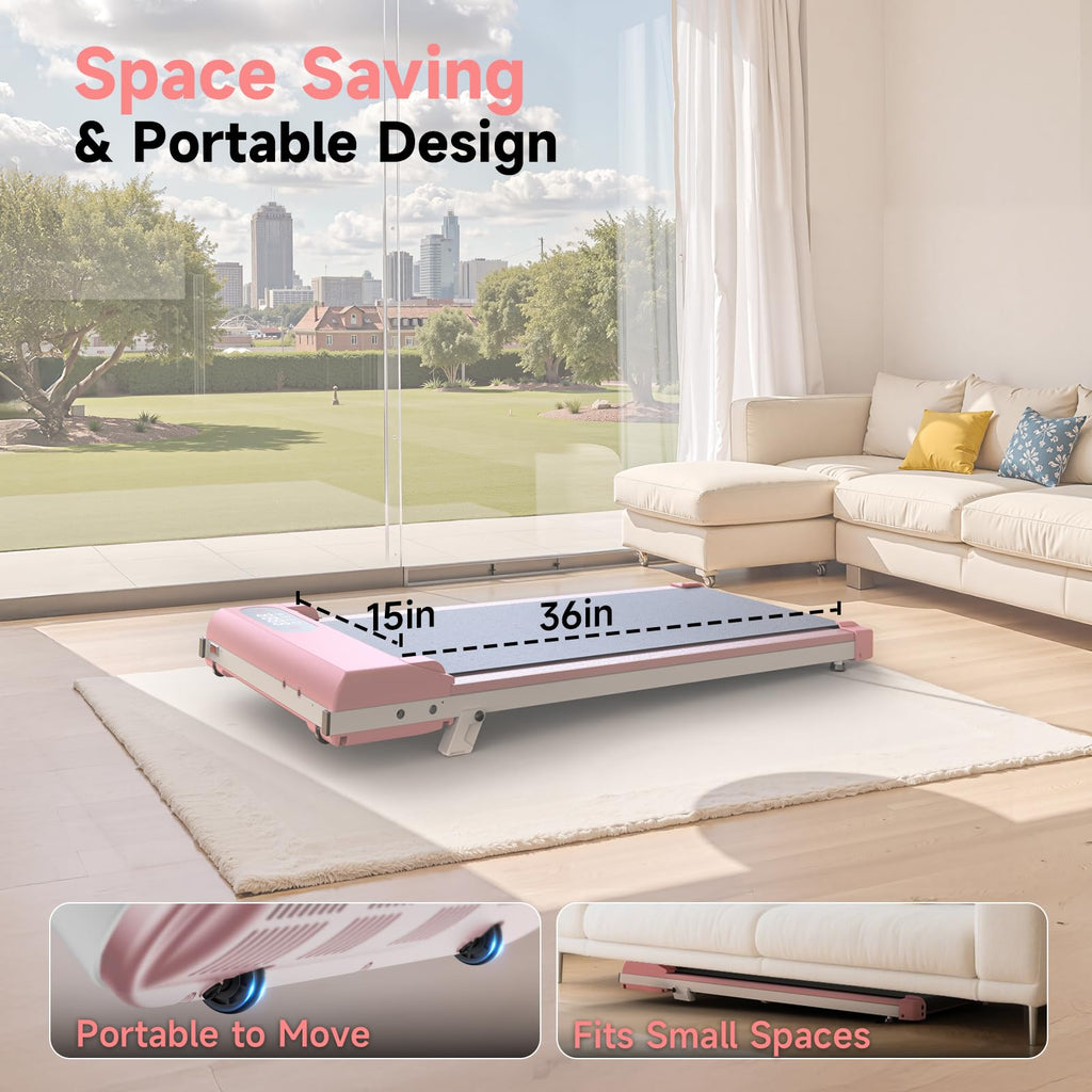 Incline Walking Pad with 8% Incline & 2.5HP J393