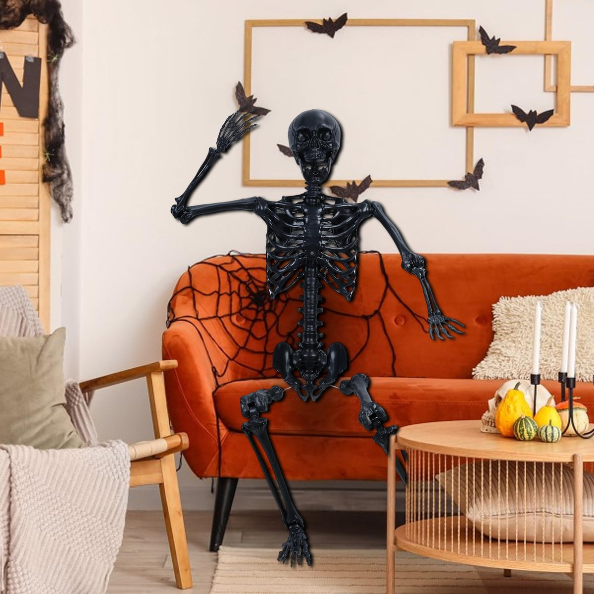 Life Size Posable Plastic Skeleton K3406