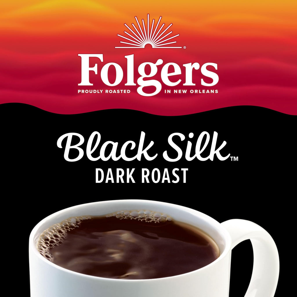 Black Silk Instant Coffee Packets 7 Count Pack of 12 P234