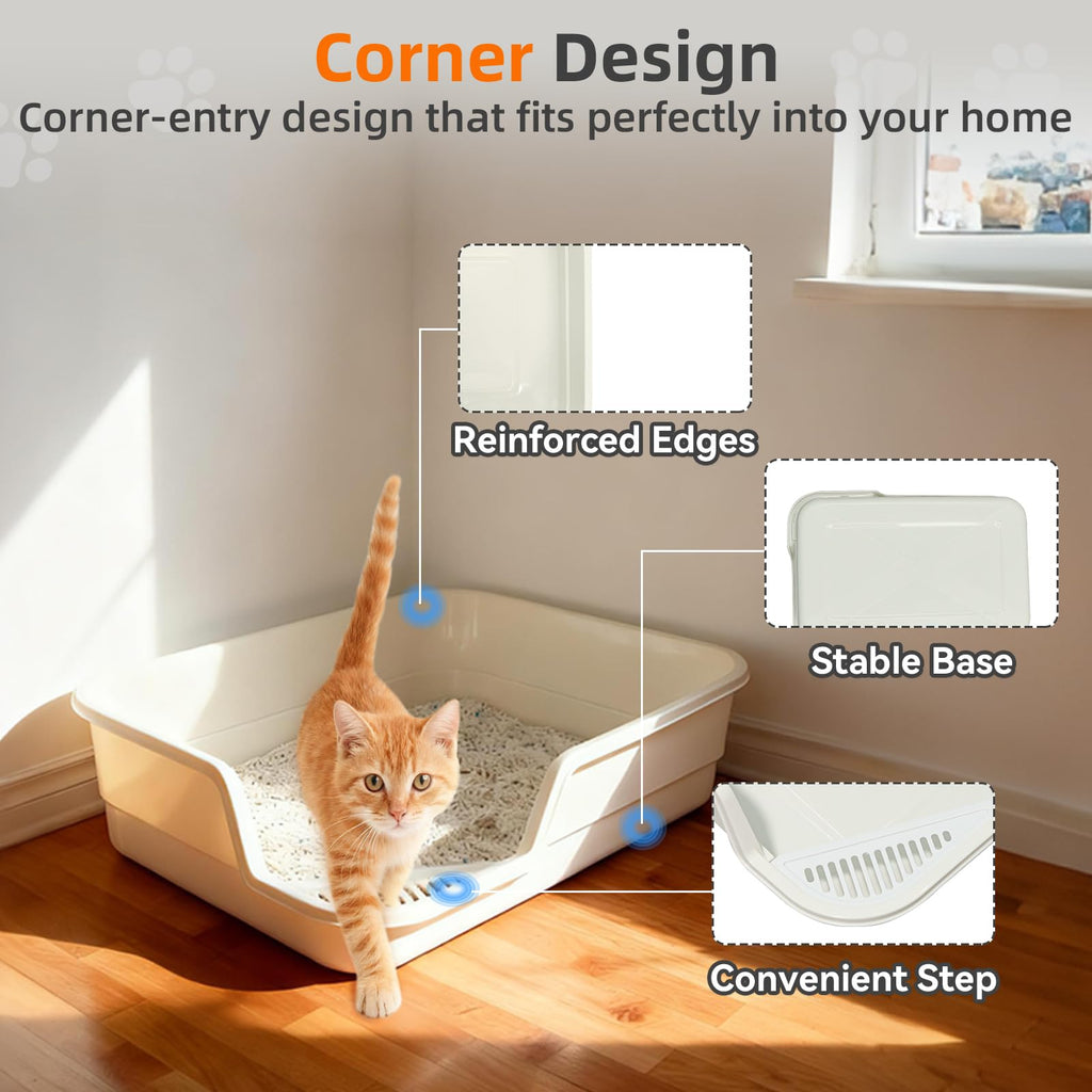 Extra Large Low Entry Cat Litter Box F66143