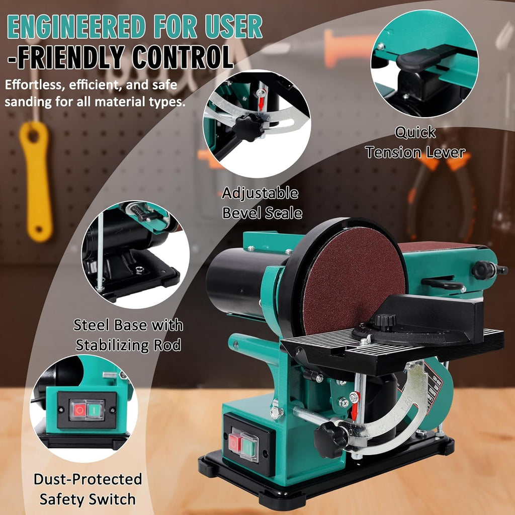 4 x 36 in. Adjustable Belt Sander R955735