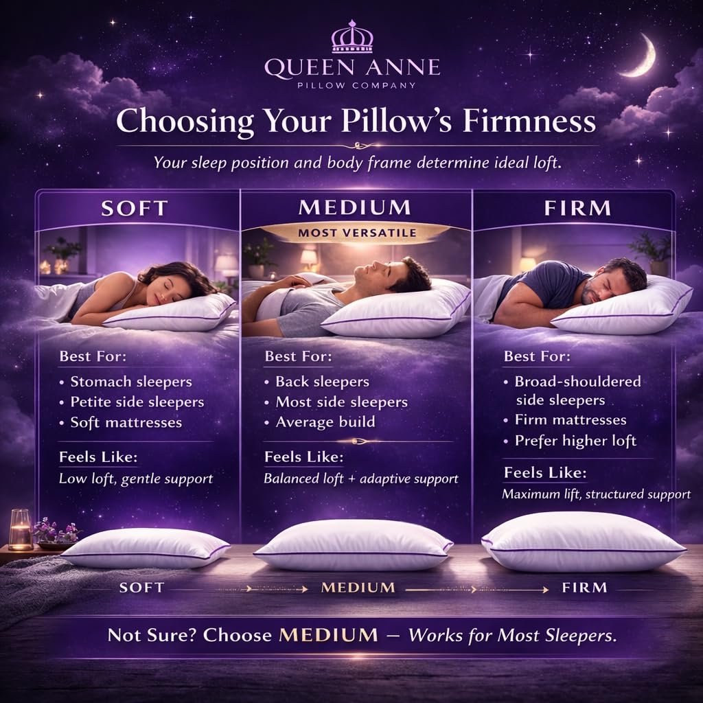 King Size Bed Pillows Set of 2 O3939