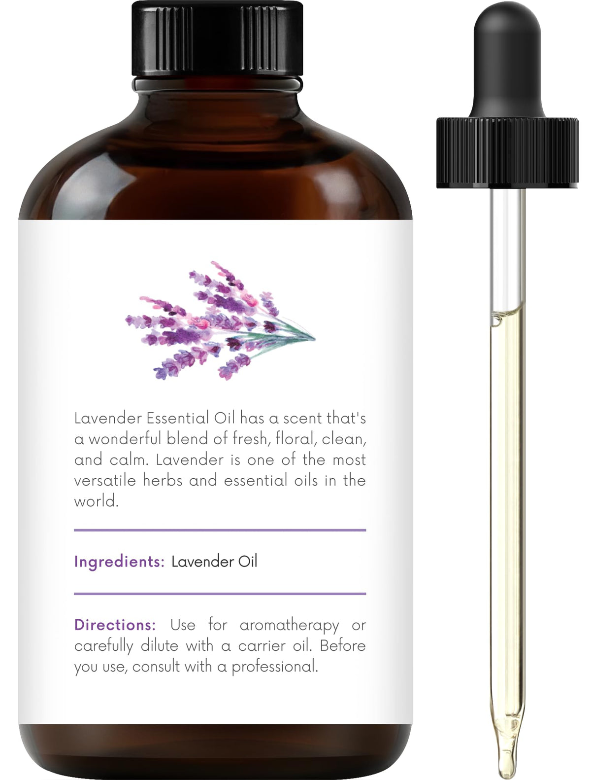 Lemongrass Peppermint Lavender Essential Oil Blend 4 Fl. Oz R19240