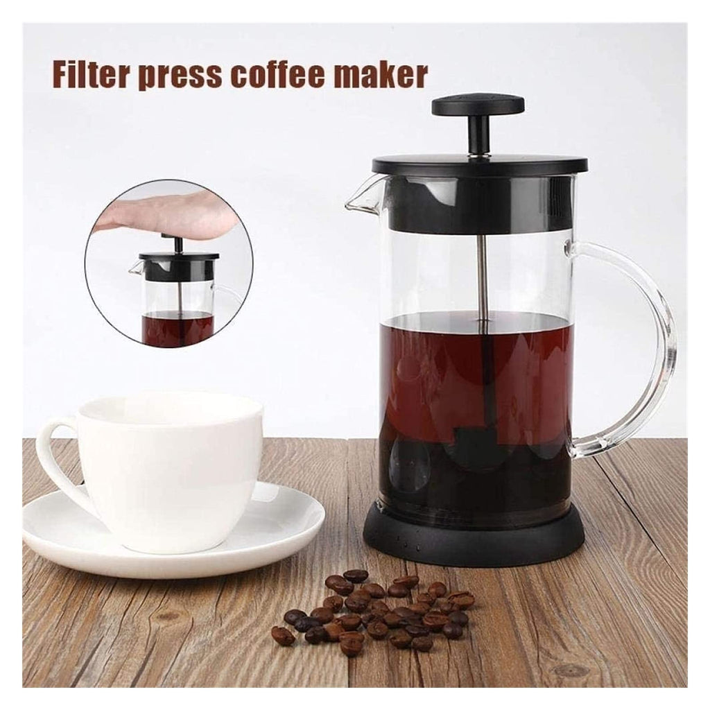 34 Oz Stainless Steel French Coffee Press with Triple Filters Z779014