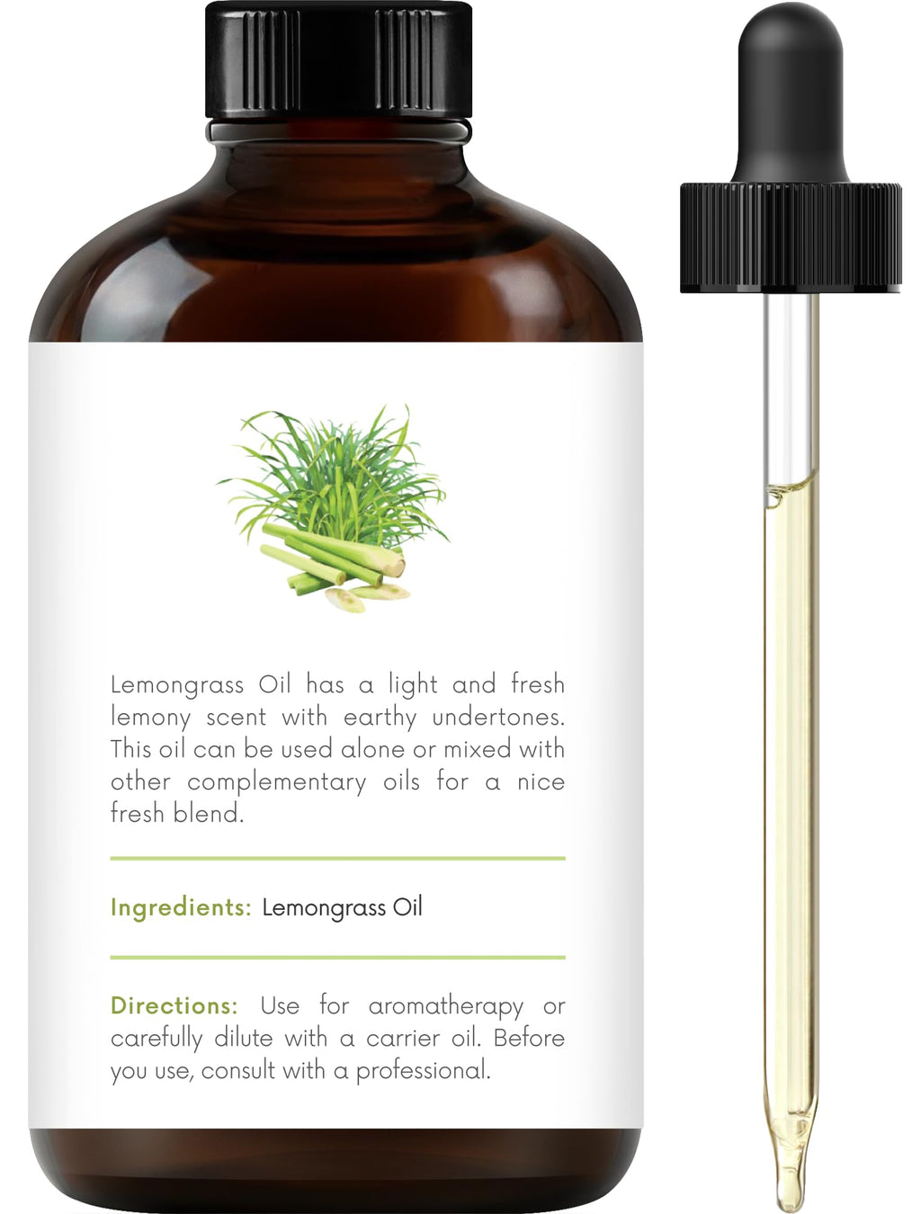 Lemongrass Peppermint Lavender Essential Oil Blend 4 Fl. Oz R19240