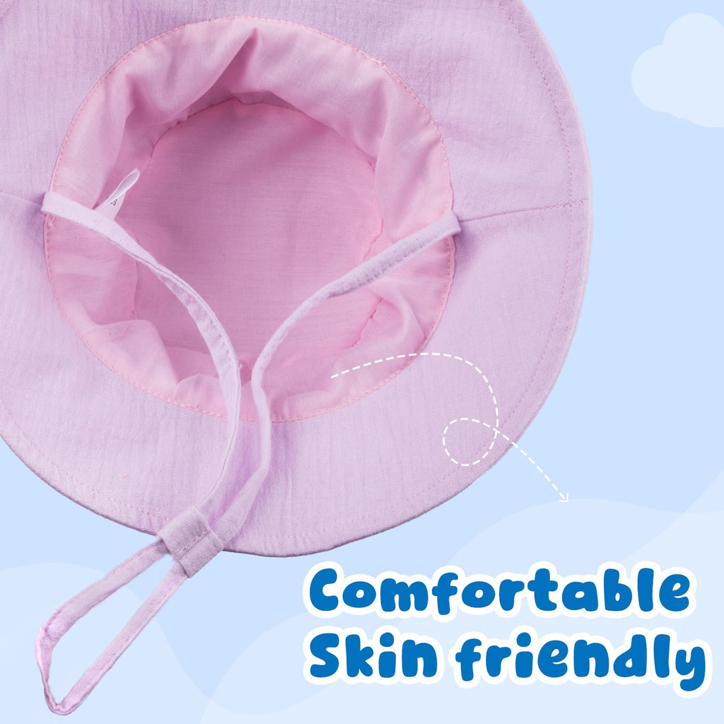 Muslin Baby Sun Hat Bucket Hats B298305