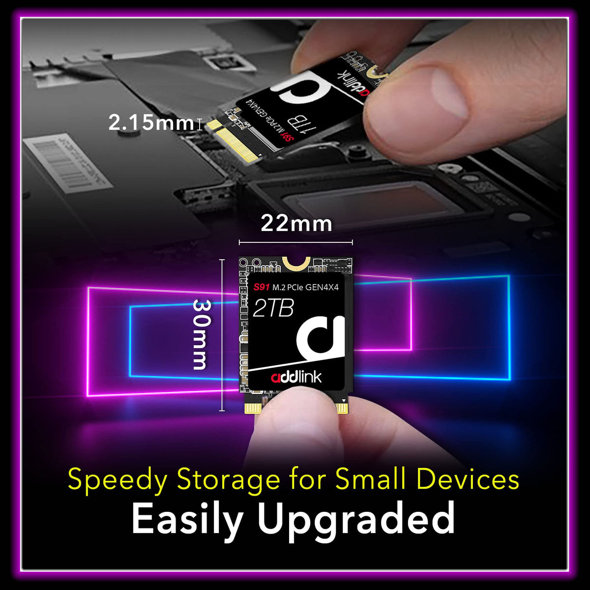 2TB 2230 NVMe PCIe Gen4x4 Internal SSD Q5705