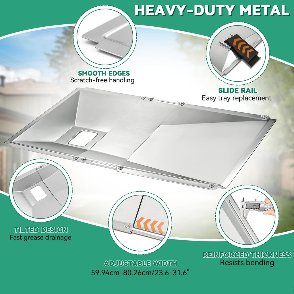Universal Grease Tray with Catch Pan Z7200